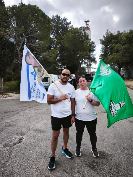 לציון יום הזכרון וכחלק מפרויקט "רצים לזכרם" 25 לוחמים לוחמות מפלוגה לט' מג"ב איו"ש בהובלת  מ"פ רפ"ק עומרי צפרירי יצאו לריצת 5 ק"מ לזכרם של 25648 הנופלים והנופלות על קדושת הארץ והעם היהודי.
יהי זכרם ברוך